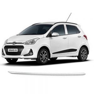 Chrome Trunk  Garnish Compatible with Grand i10  - Silver 
